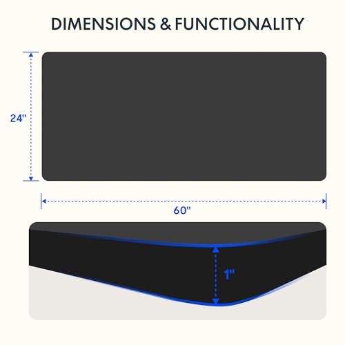 Image of FLEXISPOT EN2 Whole-Piece Standing Desk with Clamp Power Strip, 60 x 24 Electric Stand Up Height Adjustable Desk with Cable Management (White Frame + 60 inch Black Desktop, 2 Packages)