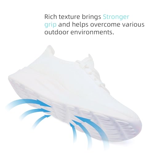 Damen Sneaker Straßenlaufschuhe Atmungsaktiv Walkingschuhe Outdoor Freizeit Sportschuhe rutschfest Turnschuhe Running Shoes – Bild 3