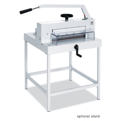 MBM TRIUMPH 4705 MANUAL TABLETOP PAPER CUTTER WITH 18 3/4-INCH CUTTING WIDTH, FAST-ACTION CLAMP AND SCS SAFETY FEATURES TO ENSURE OPERATOR SAFETY