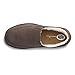 Dr. Comfort Men's Relax Therapeutic Slippers, Warm & Comfy Indoor Orthopedic Slides with Non-Slip Outsole - 10 Wide, Chocolate