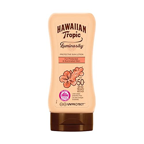 Hawaiian Tropic Luminosity sunscreen SPF 50 180ml, 180 ml (Pack of 1)