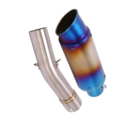 Sistema de escape motocicleta y tubo enlace medio de 51 mm para R1200GS 2004-2009
