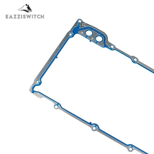 Image of LS Oil Pan Gasket Set for GM LS1 LS2 LS3 LS6 V8 4.8L 5.3L 5.7L 6.0L 6.2L | 2 Pack - Replaces OS30693R OS32241 12612350 12558760 12580672 Fits Chevrolet GMC Cadillac Pontiac Saab Isuzu LS Engine