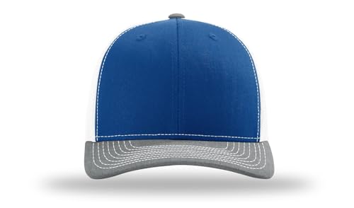 Image of Richardson 112 Trucker Hat - Premium Blank Baseball Cap, Adjustable Snapback Hat - Structured Six Panel Richardson Blank Hats