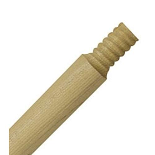 4.5' Brown Pole Threaded End Swimming Pool Maintenance Brush Head