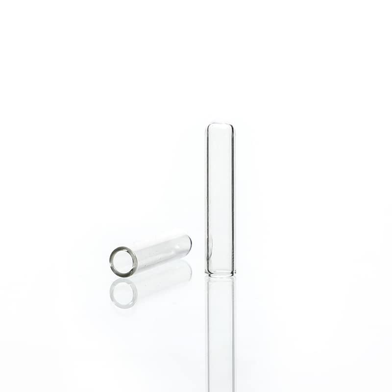Provette for fermentazione in vetro borosilicato da 200 pezzi for microbiologia - 6x30 mm