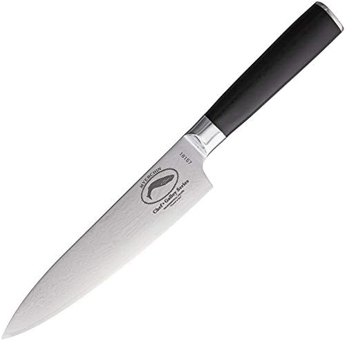 Myerchin Cuchillo para cocineros de cocina Damasco MYG100