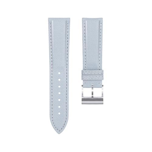 Bracelet de montre en cuir pour Breitling Avenger | Finition Élégante Gray