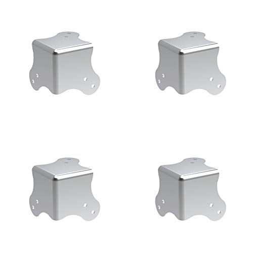 Image of Penn Elcom Steel 6 Mounting Holes Flat Corner -Set of 4