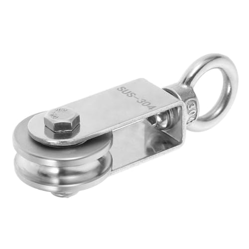 OSALADI High Capacity Cable Pulley Heavy Duty Lifting Pulley U-Shaped Industrial