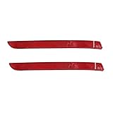 Color: rojo HUAHUA Eternal Firm Ajuste para Transporter T5 2012-2016 Parachoques Trasero Reflector Reflector Lámpara de Freno de luz Trasera Reflector luz de Freno de luz (Color : Red)
