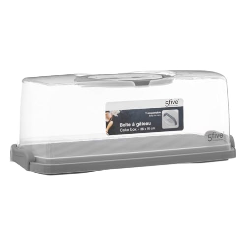 FIVE 5 simply smart Boîte à cake 33 x 16 cm plastique