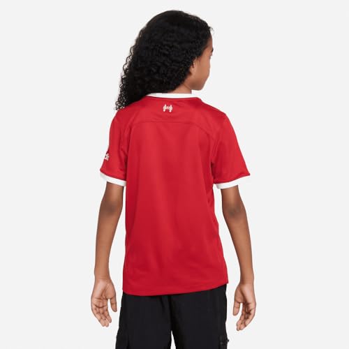 2023-2024 Liverpool Home Football Soccer T-Shirt Jersey (Kids) Red4