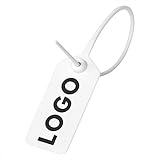 Pobsuier 100 Personalized Brand Label Plastic Clothing Shoes Bag Tags Logistics Luggage Security Seals 285mm/11