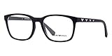  Emporio Armani 0EA3141 Monturas de Gafas, Matte Black, 53 para Hombre