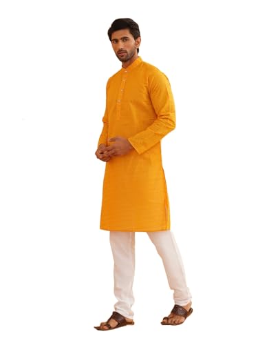 Image of Sojanya (Since 1958 Motifs Embroidered Thread Work Pure Cotton Straight Kurta With Churidar