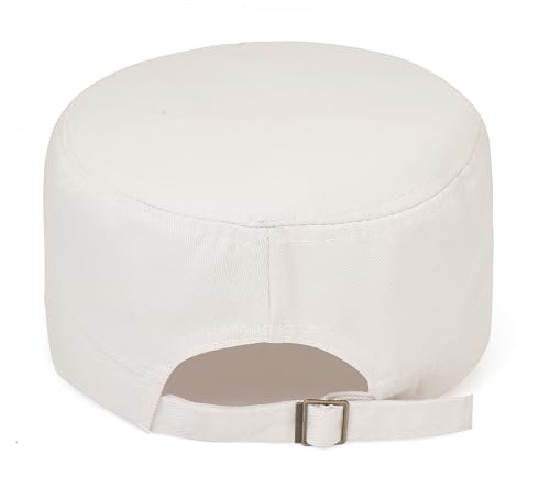 Gorra militar cadete unisex de algodón lavado miniatura 3