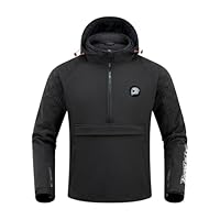 IRON JIA'S Motorradjacke Herren alle Jahreszeiten CE-geeignet,Motorrad jacke Winter mit CE-Schulterpolster und Ellbogenpolster, herausnehmbares Futter zum Schutz vor Kälte und Wind XL