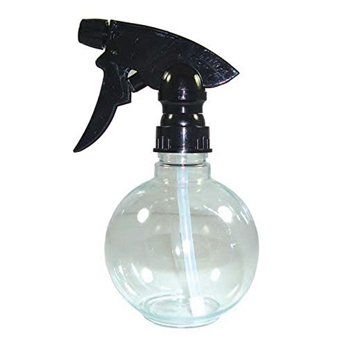 HairArt Spray Bottle 10 oz. Clear Spherical Shape