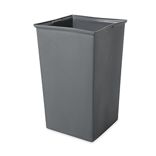 Image of Rubbermaid Commercial Products Rigid Trash Can Liner, 35.5-Gallon, Gray, Garbage Can /Bin /Wastebasket Liner