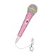 Produktbild YeahiBaby Dynamisches Gesangsmikrofon Mini Kondensatormikrofon Musikinstrumente für Kinder (Rosa)