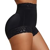 MOVWIN Fajas Colombianas Shapewear Tummy Control Short Faja Body Shaper Compression Panties for Women (US, Alpha, Small, Regular, Regular, Black)