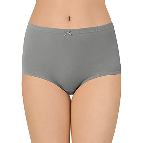 Image of Amante Solid High Rise Full Coverage Full Brief Panties (Pack of 3)