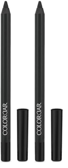 Image of Colorbar I-Glide Eye Pencil, Blackout 1.1g Glossy Finish | Intense high-gloss finish | Waterproof | Lasts upto 8 hours (Pack of 2)