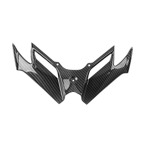 Aileron aérodynamique de moto nu de haute finition en carbone pour carénage avant