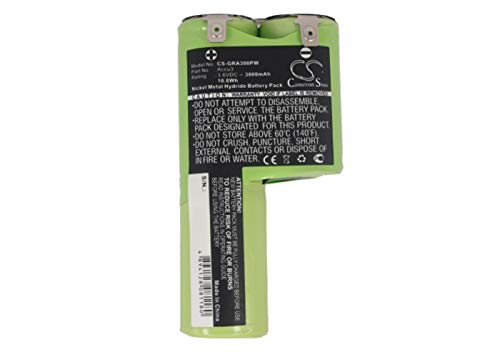 CS-GRA300PW Battery 3000mAh compatible with [Bosch] AGS 50, AGS 8, AGS 8-ST, for [Gardena] Gartenschere, Grasschere, Grasschneider replaces 1 609 200 913, for 2 607 335 002, for Accu3