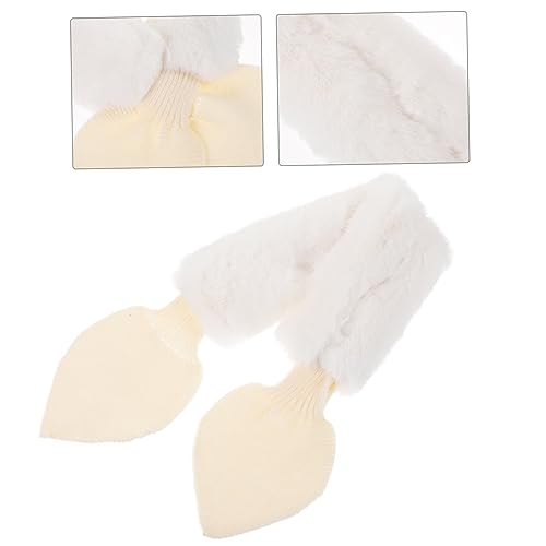 Cute Plush Scarf for Boys and Girls Thick Fleece Neck Warmer Winter Scarf for Boys and Girls Soft and Warm Outdoor Accessory4