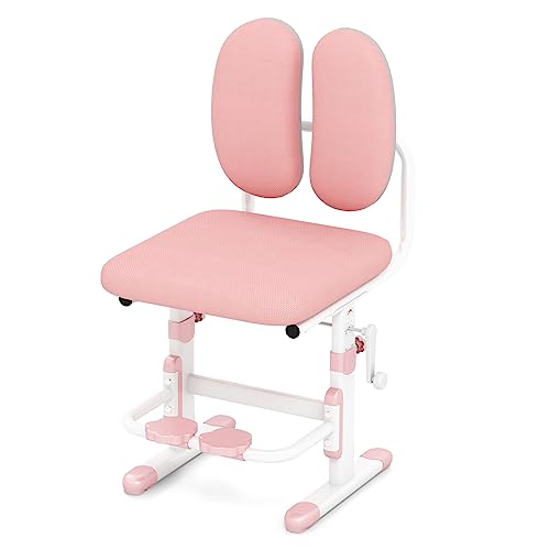 DREAMADE Kinder Schreibtischstuhl höhenverstellbar, ergonomischer...