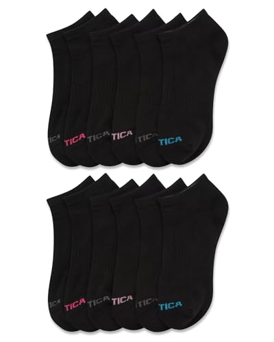 Image of Nautica Womens No Show Socks Moisture Wicking Low Cut Ankle Socks, 12 Pack | Moisture Wicking Dri-Motion Fabric, Cushioned Key Areas, Banded Arch Support, No Show Low Cut, Shoe Size 4-10