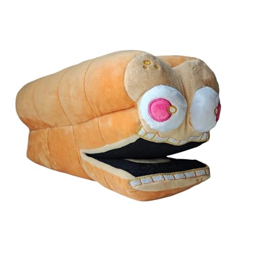 LCEDHZOC Peluche De 30CM De Gaslight District, Pan De Ojos Rosados Ideal for Bromas De Fiesta Regalo for Fans Cumpleaños Navidad Y Halloween