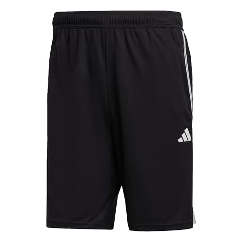 Image of adidas Tr-ES PIQ 3Sho Men Blue Training Shorts Size -