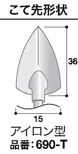 Amazon | 白光(HAKKO) こて先 690(ART)用 690-T | ハンダゴテパーツ