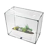 DAIM すっぽり 保温 カバー 小 幅60cm×奥行30cm×高さ50cm プランター 家庭菜園 保温 多肉植物 苗 野菜 植物 風よけ 霜除け ミニ温室 (保温 小)