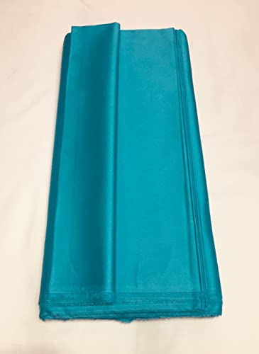 Image of BKRKJ Women's Cotton Silk Unstitched Fabric by Meter for Sewing Suit Salwar Chudidar Patiyala Shirt Kameez Blouse Kurta Pyjama Pathani jam Glace (5 Meter, Light Blue)