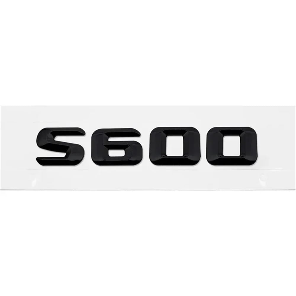 YTQMoreBNZ YYDStes Car Rear Emblem Sticker Trunk Tail Badge Decal Compatible With Mercedes Benz S400 S420 S430 S450 S500 S550 S600 S650