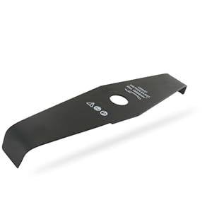 OZAKI Lame de rechange 2 dents 23754 spéciale ronces pour débroussailleuse, Universelle, Tranchant de 320 mm, Alésage : 25,4 mm, Épaisseur : 3 mm