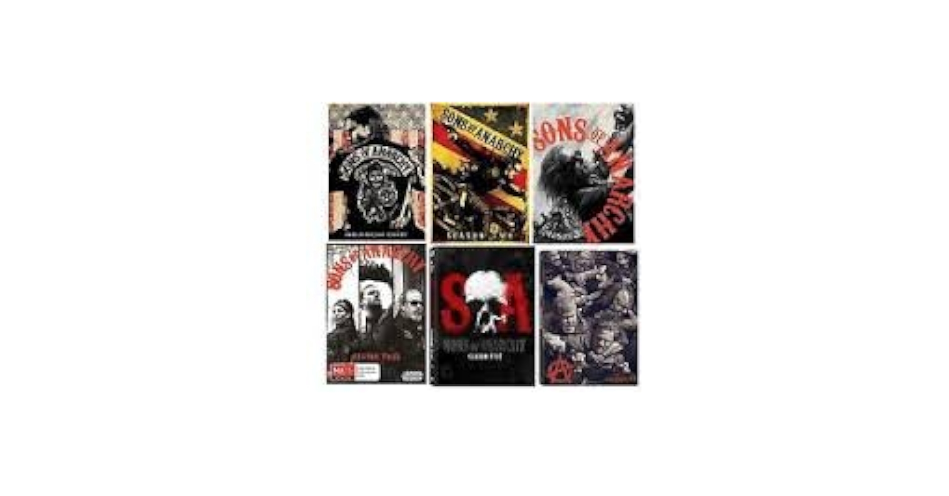 サンズオブアナーキー　シーズン1〜6 DVD  全42巻セット サンズオブアナーキー シーズン1〜6 DVD 全42巻セット Amazon.co