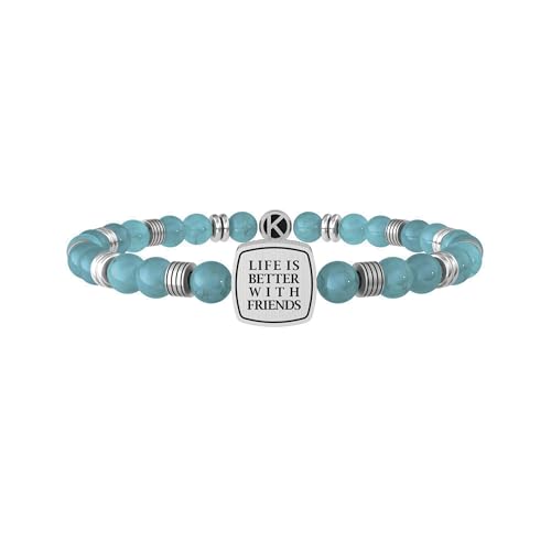 Bracelet homme Kidult Life Is Better with Friends 732072 en acier