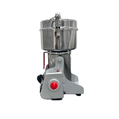 Image of 500g Electric Spice Grinder | 2000W Heavy Duty Stainless Steel Dry Masala Grinder | 25000 RPM Commercial Grinding Machine