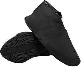 1 Pairs Reusable Shoe Covers, Anti-Slip Water Resistant Overshoes Silicone Rubber Shoe Cover Protectors (Pack of 1 Multicolor)