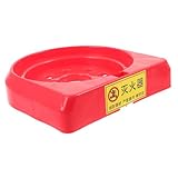 Sewroro Praktischer Feuerlöscherhalter aus Robustem Kunststoff Fluoreszierende Bodenhalterung für Pulverlöscher Stabiler Feuerlöscherständer für Auto und Fahrzeugheck Sicher und Langlebig