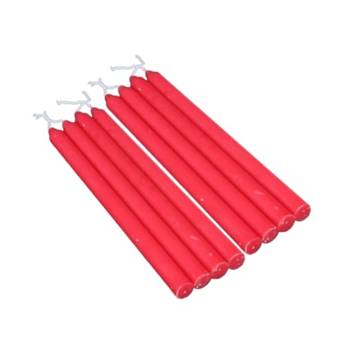 FUNOMOCYA 8pcs Tapered Candles Smokeless Candles Long Wedding Candles Taper Candles Unscented Candles Dripless Candles Romantic Candles Ordinary