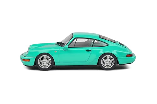 Solido Modelo Porsche 964 RS Clubsport Verde 1994 1:43 miniatura 5