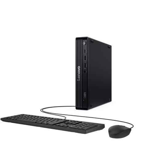 Image of Lenovo ThinkCentre M70q Gen 6 Mini PC, 2026 Intel Core Ultra 3 205T