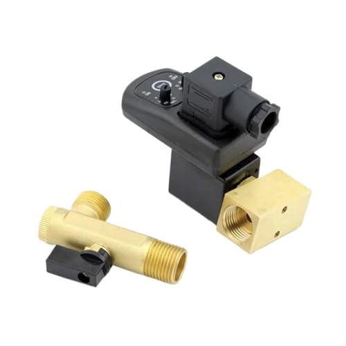 Válvula de drenaje OPT-B de 1/2" y 24VAC para eliminar agua en compresores 3