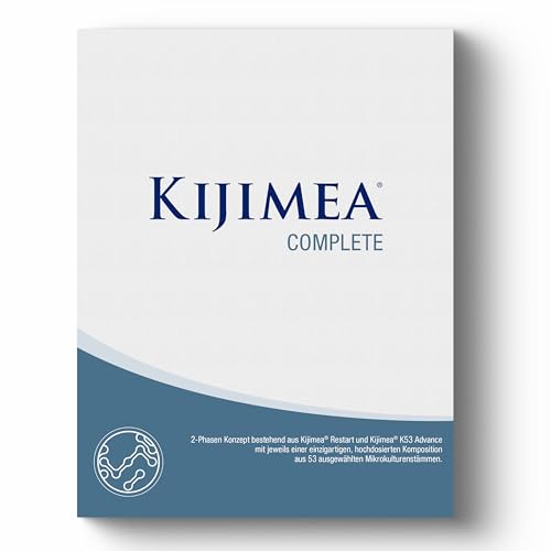 Kijimea Complete | 90+ Tage Programm mit 2-Phasen Konzept | Hochdosierte Darmbakterien & 53 Bakterienstämme aus der Darmflora | Start mit 150 Mrd. KBE / Tag | laktosefrei & glutenfrei